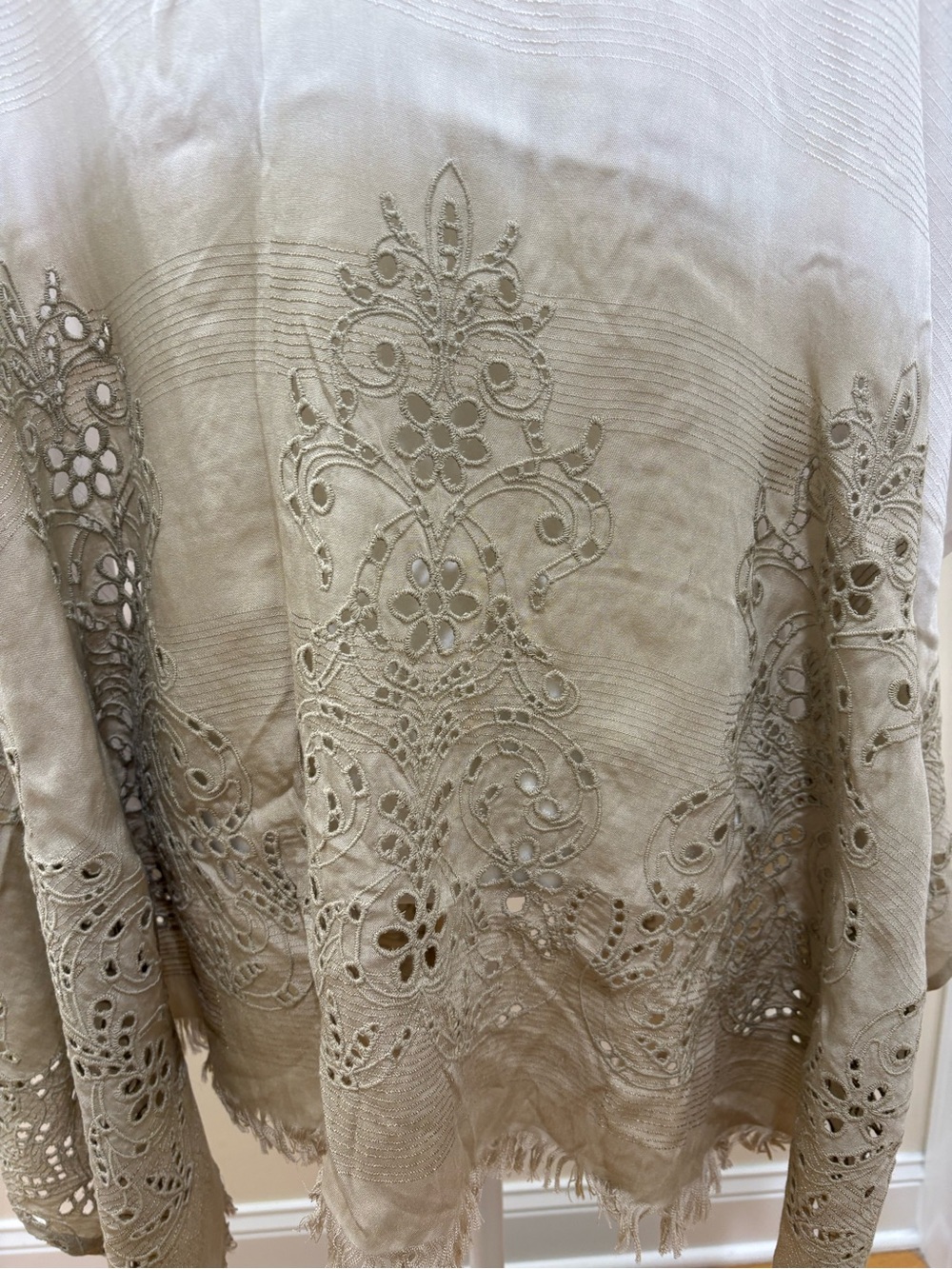 J. Jill Ombre Embroidered Wrap - Picture 3 of 4